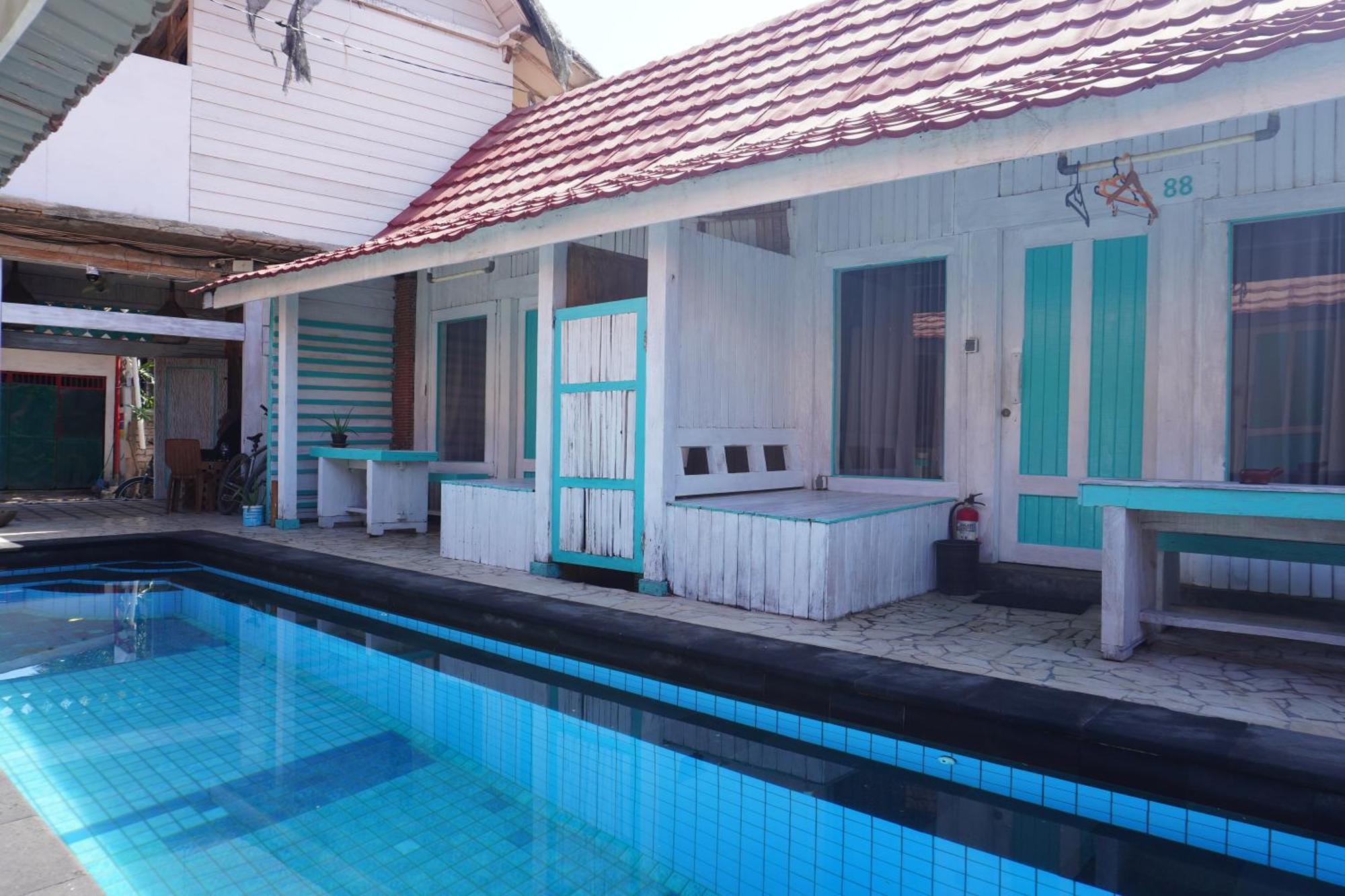 Kushak Bungalow Gili Trawangan Exterior foto